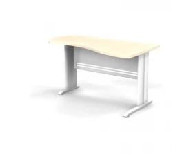 Стол асимметричный правый на L образном каркасе 140x80x74 Berlin images