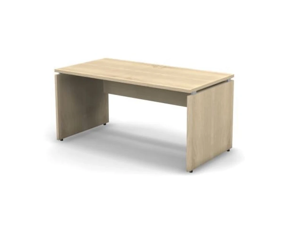 Стол рабочий ДСП с кабель каналом 158x80x74,3 Europe