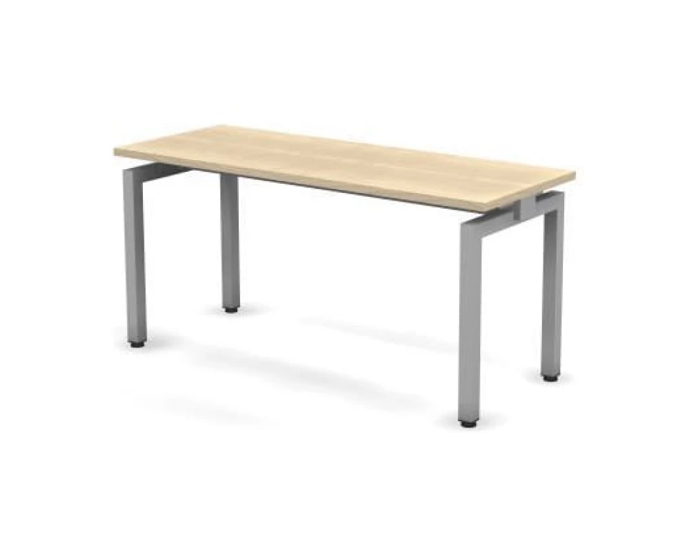 Стол рабочий металлический с кабель каналом 158x60x74,3 Europe