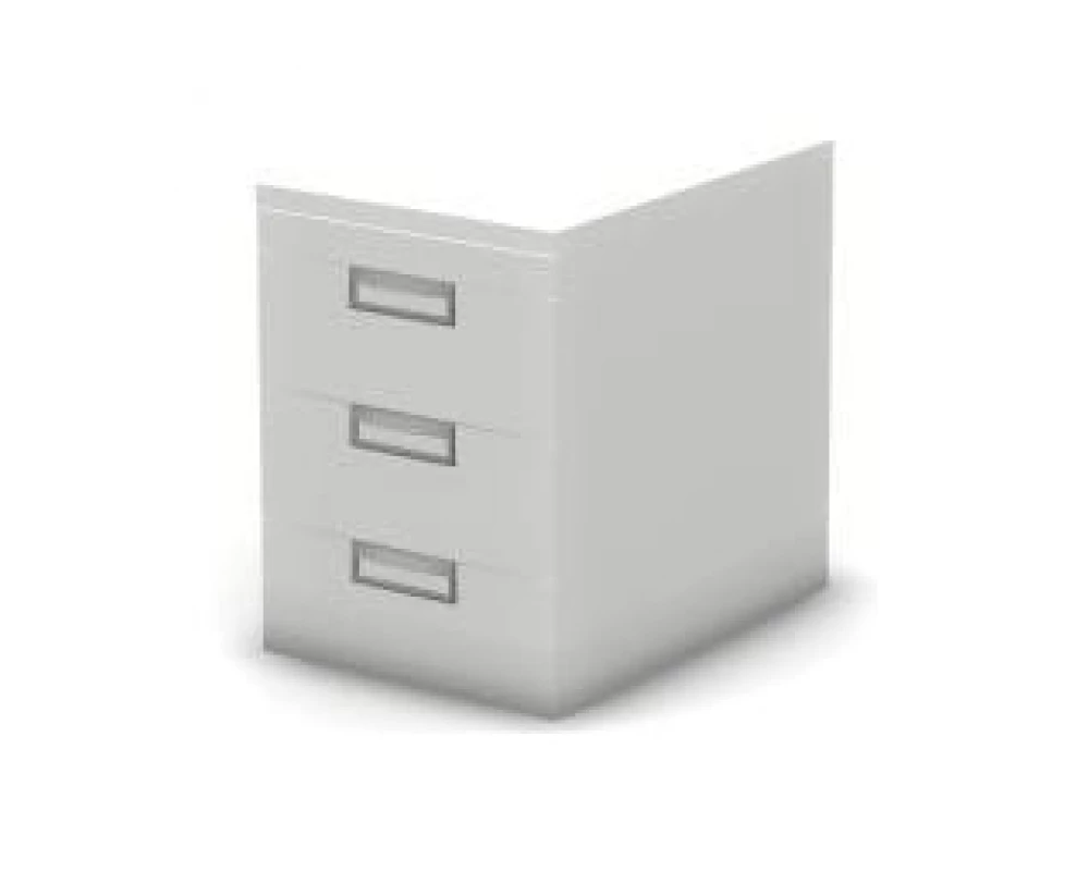 Тумба опорная 3 ящика 43,2x60x58 Europe