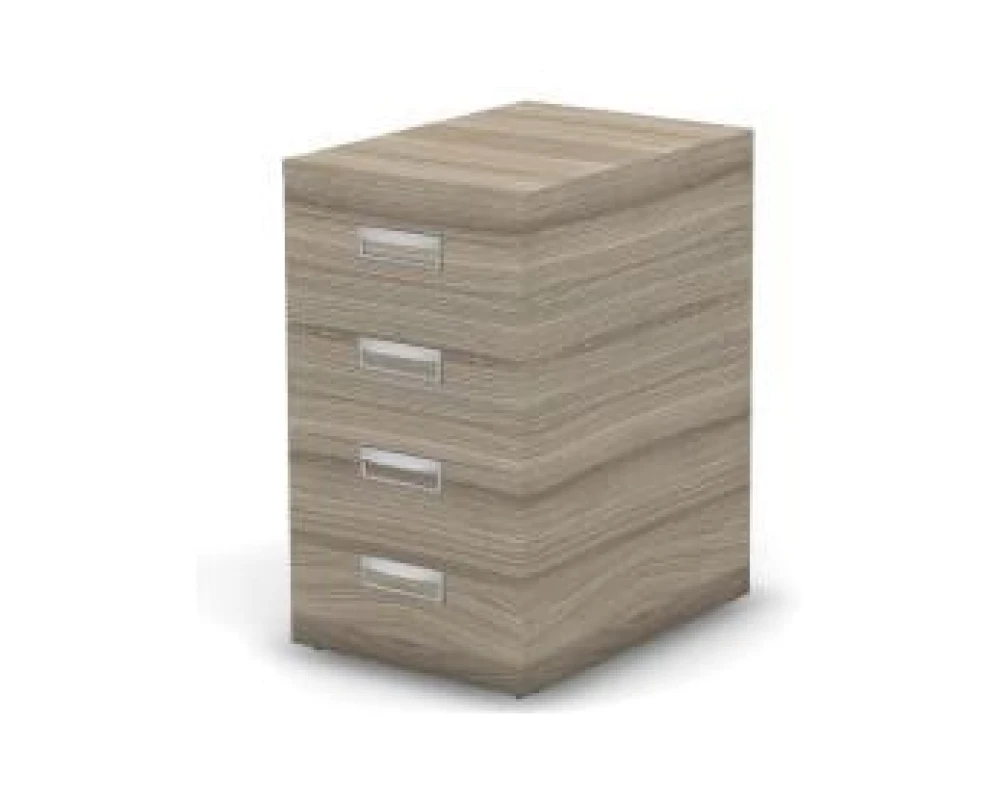 Тумба приставная 4 ящика 43,2x60x74,3 Europe