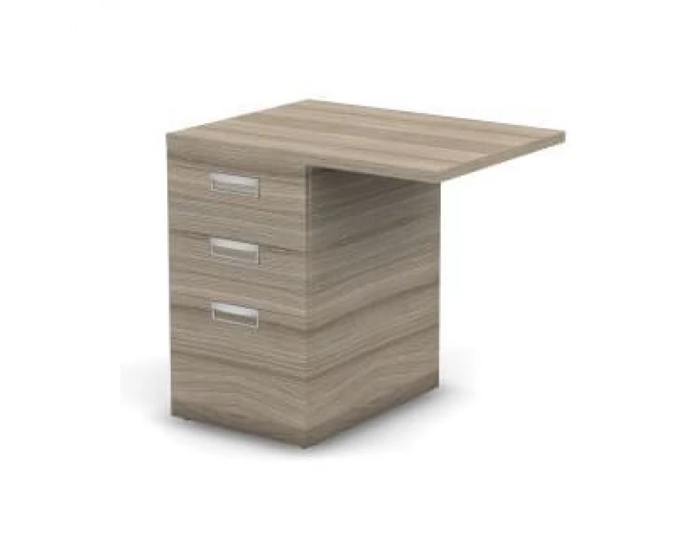 Тумба приставная 3 ящика 80x60x74,3 284000 Europe