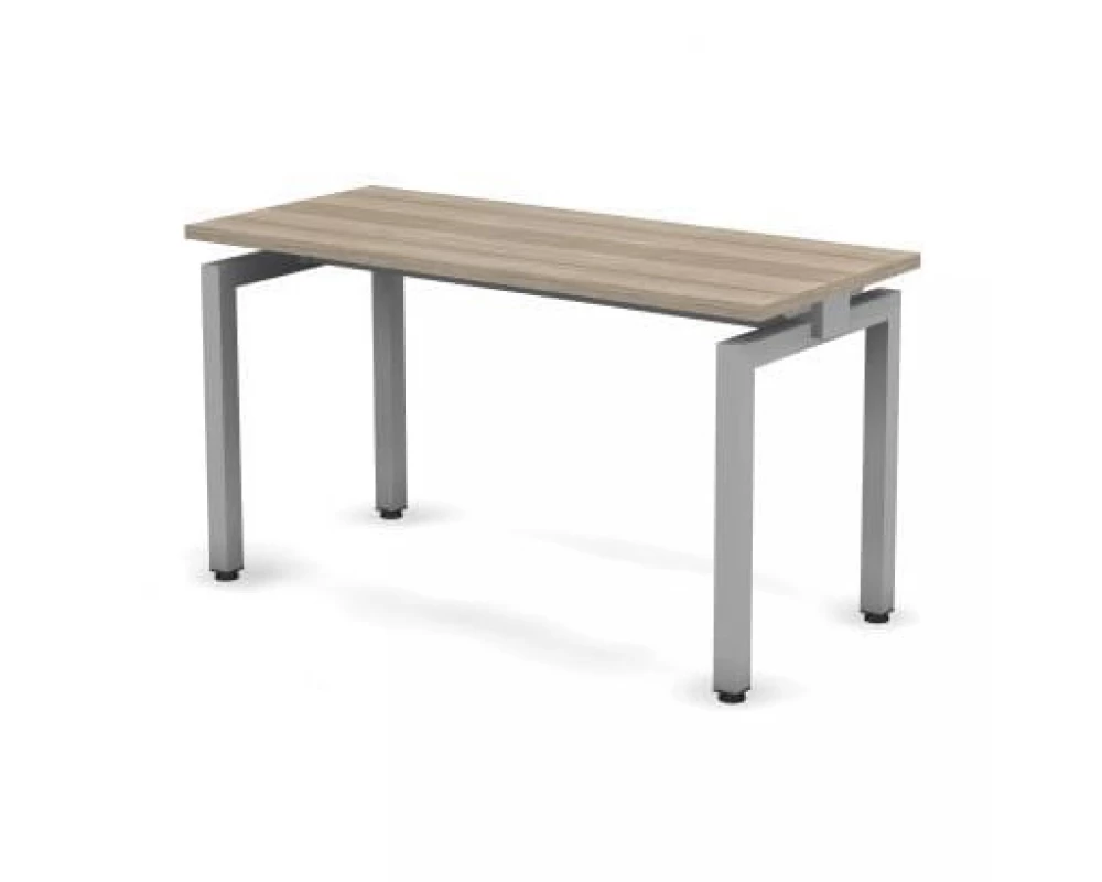 Стол рабочий металлический с кабель каналом 138x60x74,3 Europe