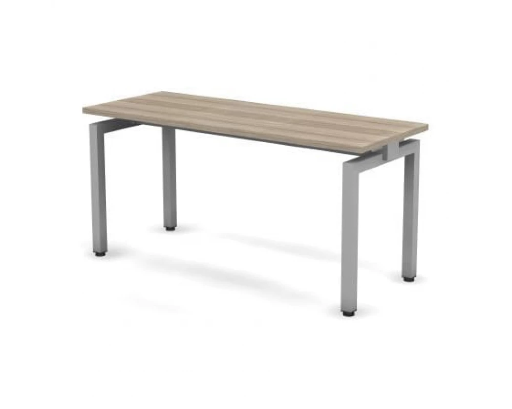 Стол рабочий металлический с кабель каналом 158x60x74,3 Europe