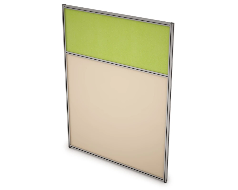 Перегородка напольная комби ЛДСП+Ткань 1600x1300x29 АРГО