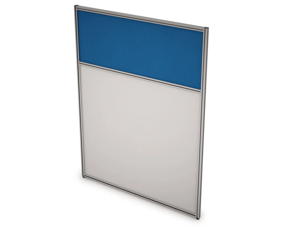 Перегородка напольная комби ЛДСП+Ткань 1600x1300x29 АРГО