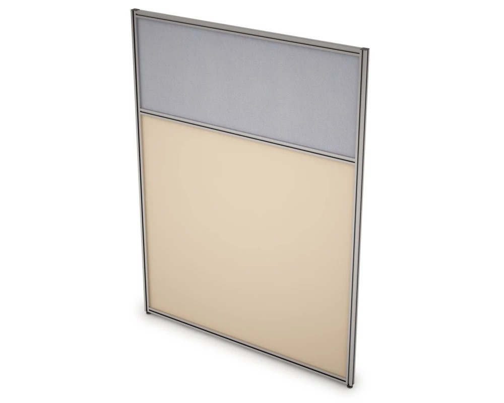 Перегородка напольная комби ЛДСП+Ткань 1600x1300x29 АРГО