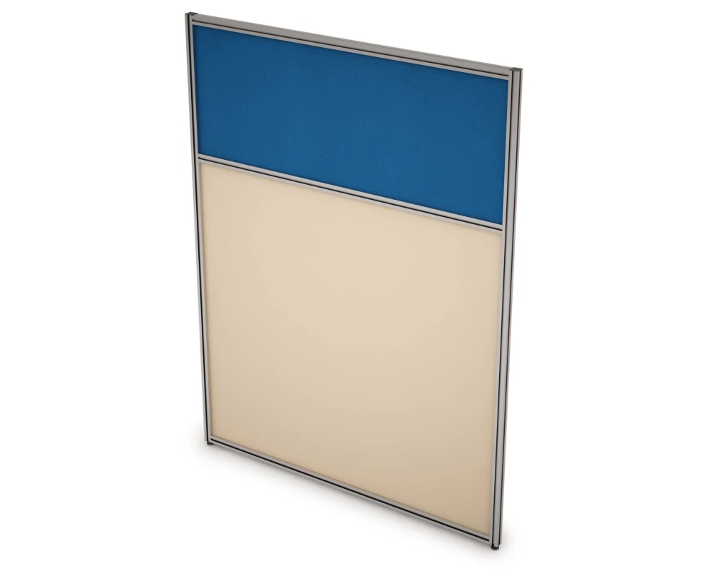 Перегородка напольная комби ЛДСП+Ткань 1600x1300x29 АРГО