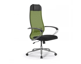 Кресло ErgoLife Set 11/подл.131/осн.Sit 052 Сетка/Ткань, Зеленый/Черный images