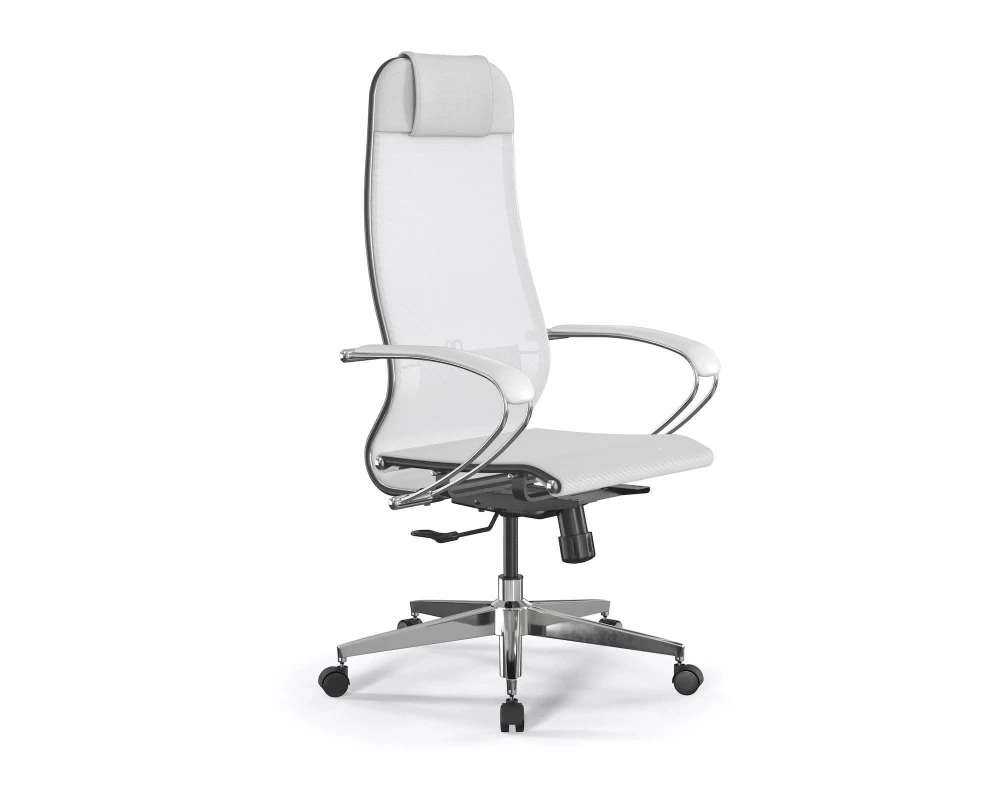 Кресло ErgoLife Set 4/подл.131/осн.Synchro 004 Сетка, Белый