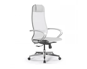 Кресло ErgoLife Set 4/подл.131/осн.Synchro 004 Сетка, Белый images