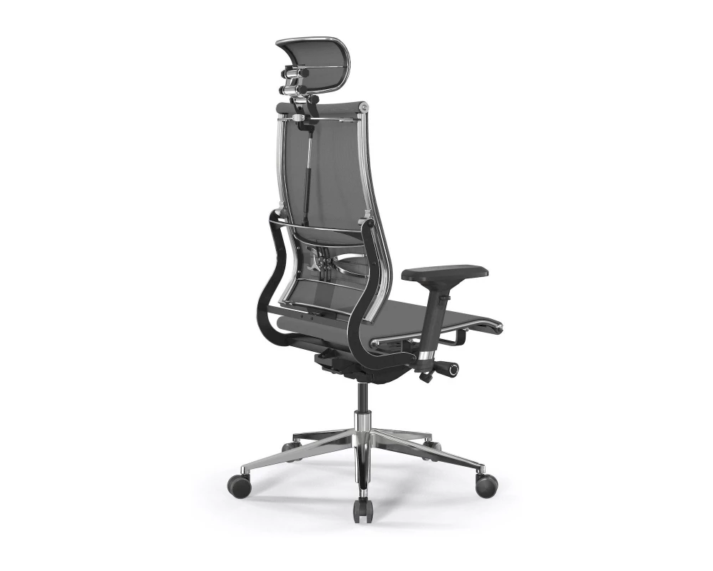 Кресло Move B2-5D M26.B32.G25.W03 Сетка, Серый/Темно-серый