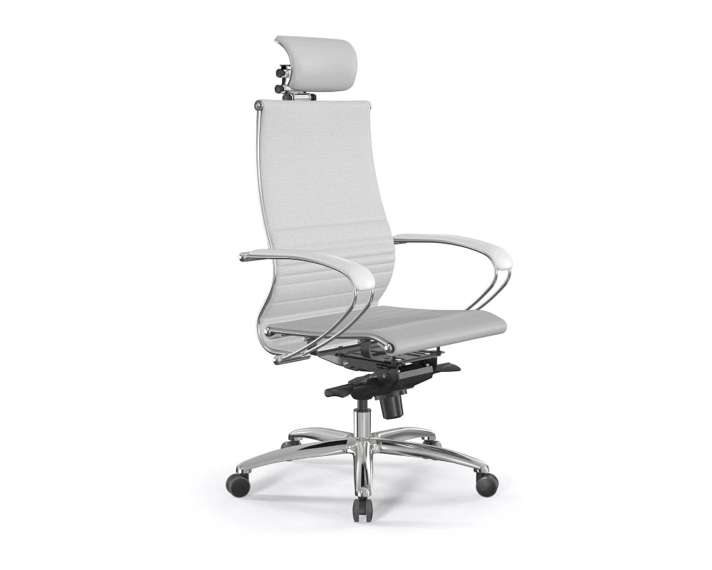 Кресло Samurai K-2 Экокожа, Белый