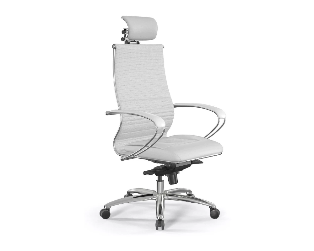 Кресло Samurai KL-2 Экокожа, Белый