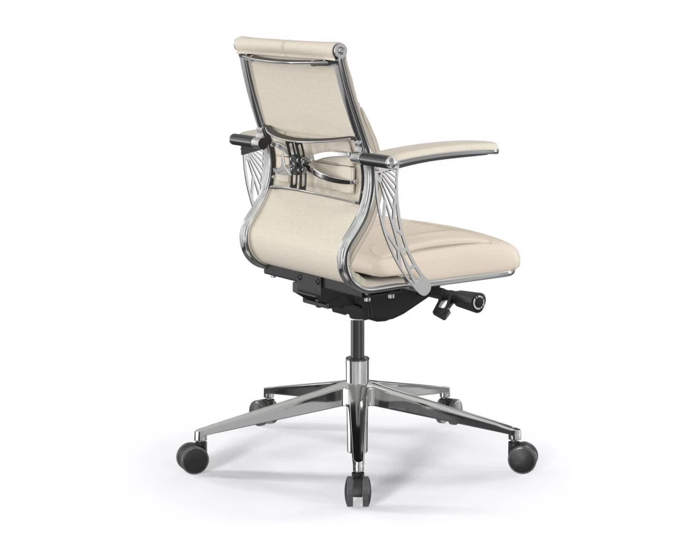 Кресло Samurai S4-11U M26.B32.G25.W03 (подл.2) Экокожа, Молочный