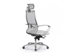 Кресло Samurai SL-2 Сетка/Экокожа, Белый images