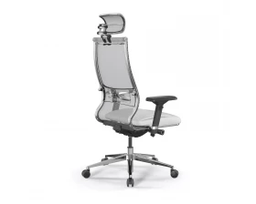 Кресло Samurai SL-3 Сетка/Экокожа, Белый images