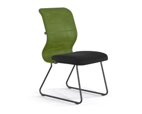 Кресло ErgoLife S 8 M4-8 F57 Сетка/Ткань, Зеленый/Черный images