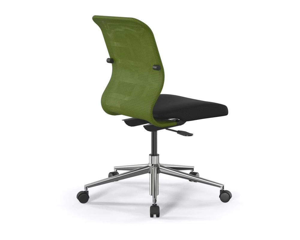 Кресло ErgoLife S 8 M4-8 M01.B23.G18.W01 Сетка/Ткань, Зеленый/Черный