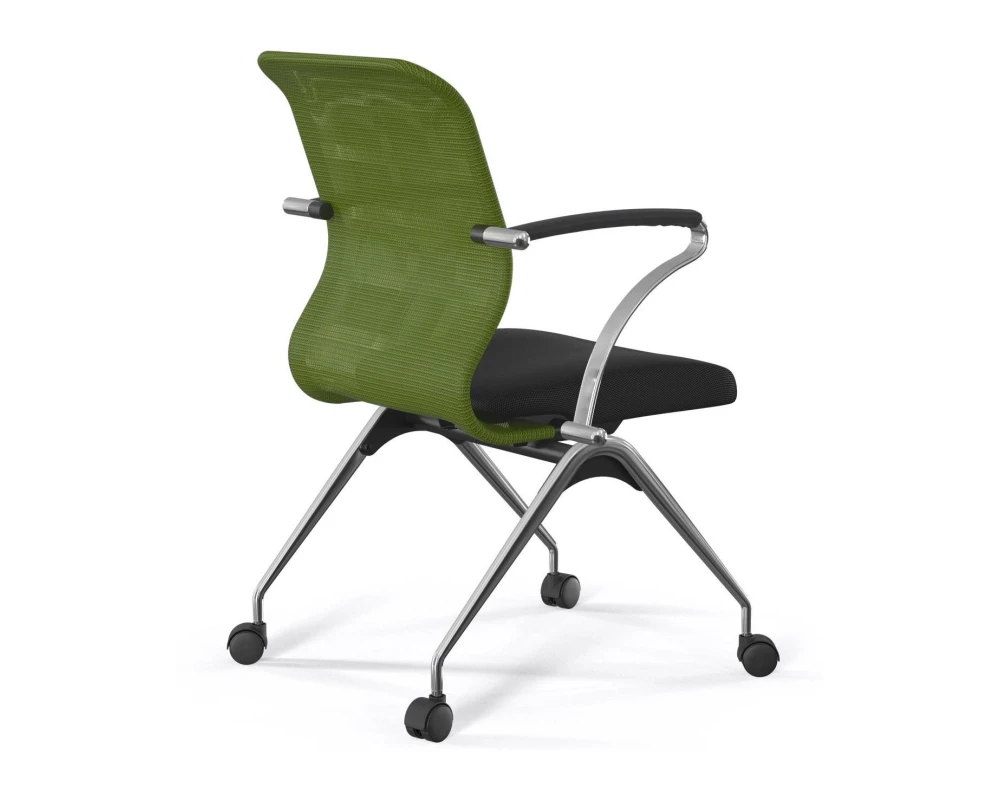 Кресло ErgoLife S 8 M4-8K F53.W01 Сетка/Ткань, Зеленый/Черный