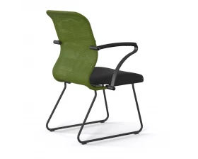 Кресло Sit 8 M4-8K F57 (подл.1) Сетка/Ткань, Зеленый/Черный images