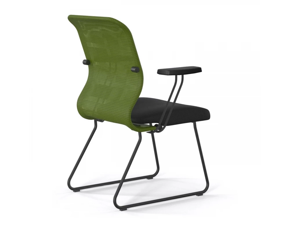 Кресло Sit 8 M4-8T F57 Сетка/Ткань, Зеленый/Черный