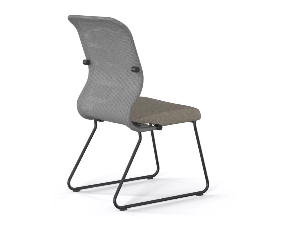 Кресло ErgoLife S 8 M4-9 F57 Сетка/Ткань, Серый/Песочный