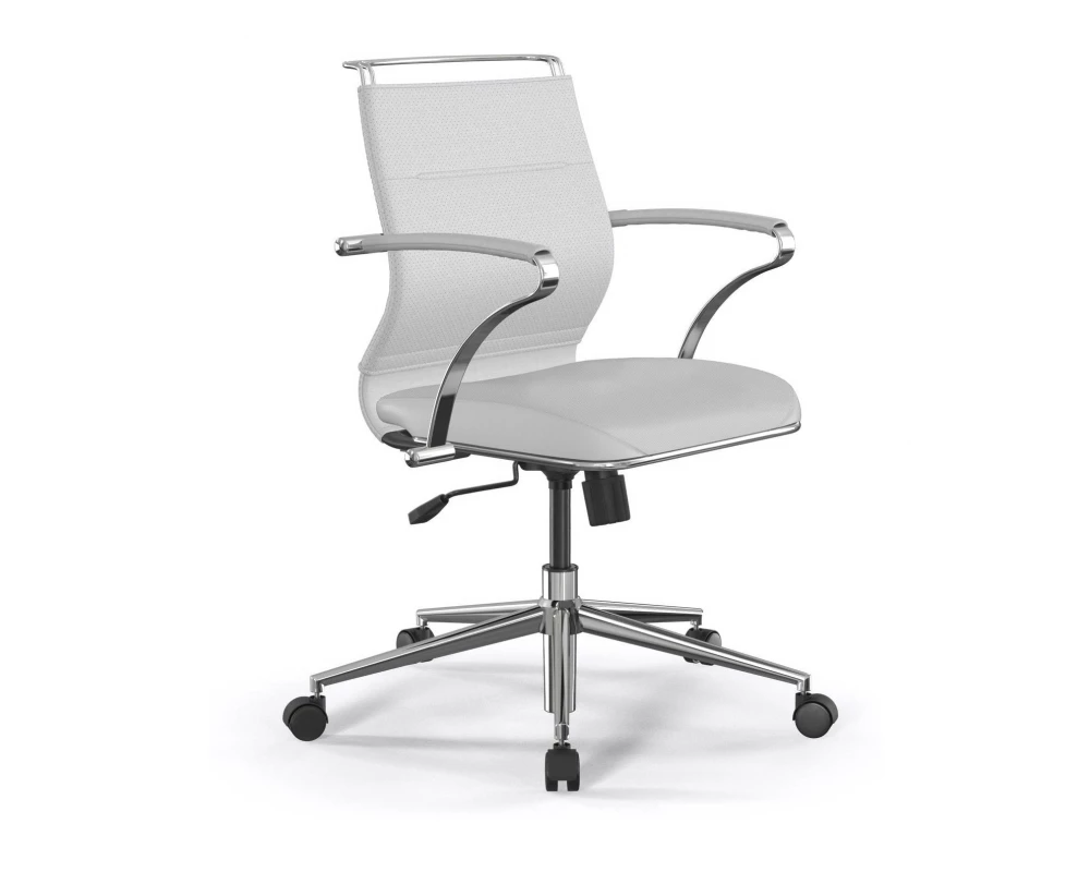 Кресло Sit Well M4-192K M09.B23.G18.W02 Экокожа, Белый