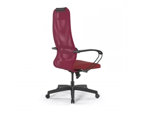 Кресло SU-B-8/подл.130/осн.001 Сетка/Ткань, Красный images