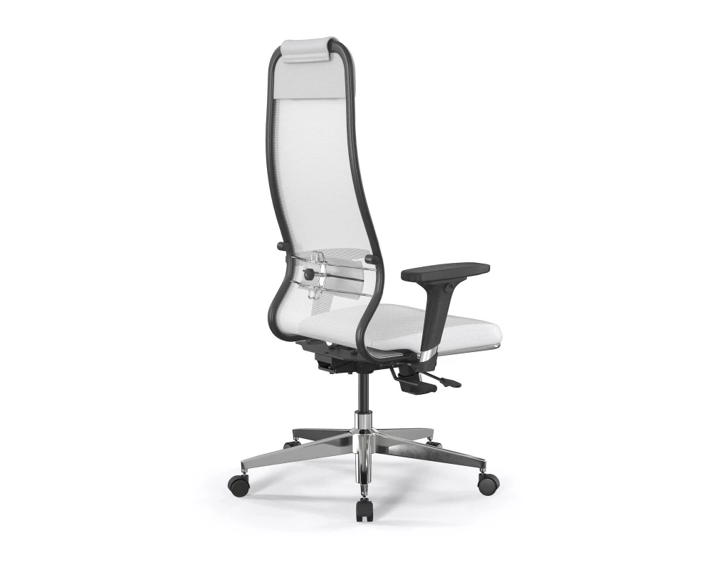 Кресло SynchroSit 10 B1-115D M18.B22.G18.W02 Сетка/Экокожа, Белый