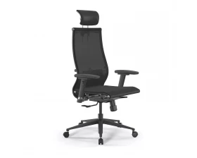 Кресло SynchroSit 10 B2-189D M25.B11.G19.W02 Сетка/Экокожа, Черный images