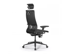 Кресло SynchroSit 10 B2-189D M25.B11.G19.W02 Сетка/Экокожа, Черный images