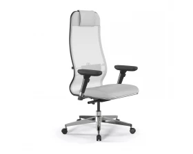 Кресло SynchroSit 10 L1-115D M23.B22.G18.W02 Сетка/Экокожа, Белый images