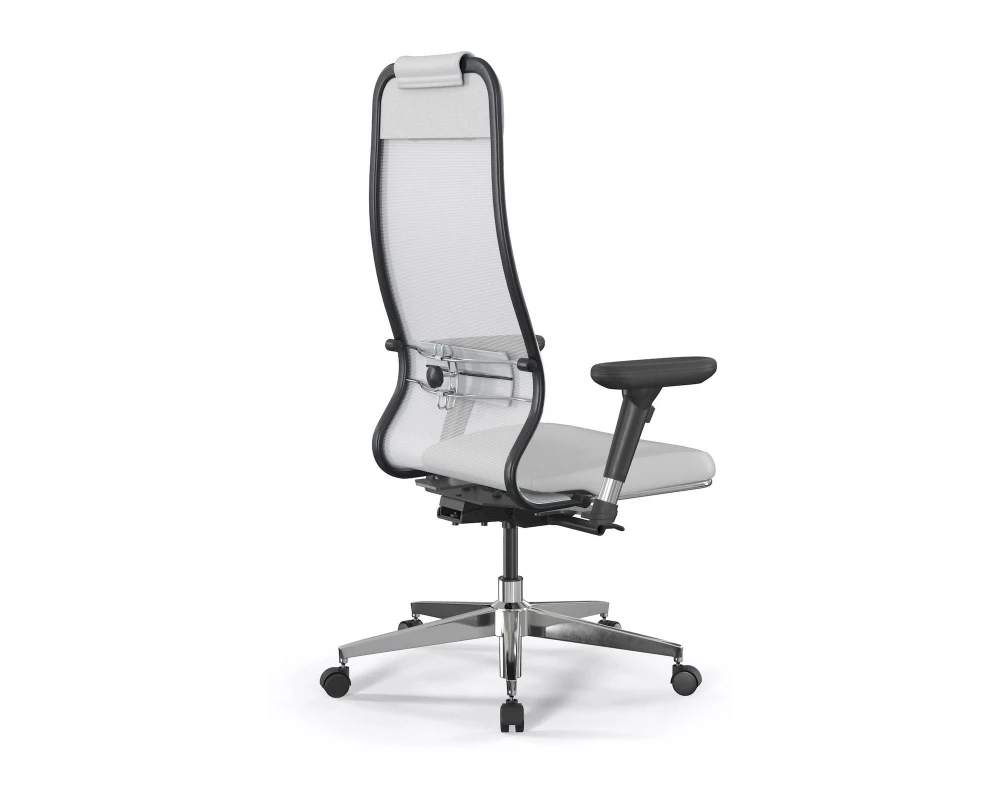 Кресло SynchroSit 10 L1-115D M23.B22.G18.W02 Сетка/Экокожа, Белый