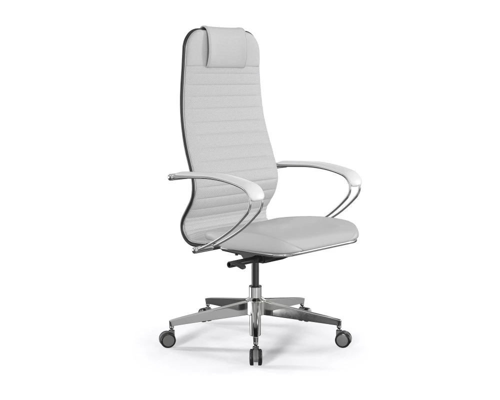 Кресло SynchroSit 10 L1-117K M23.B22.G18.W23 Экокожа, Белый