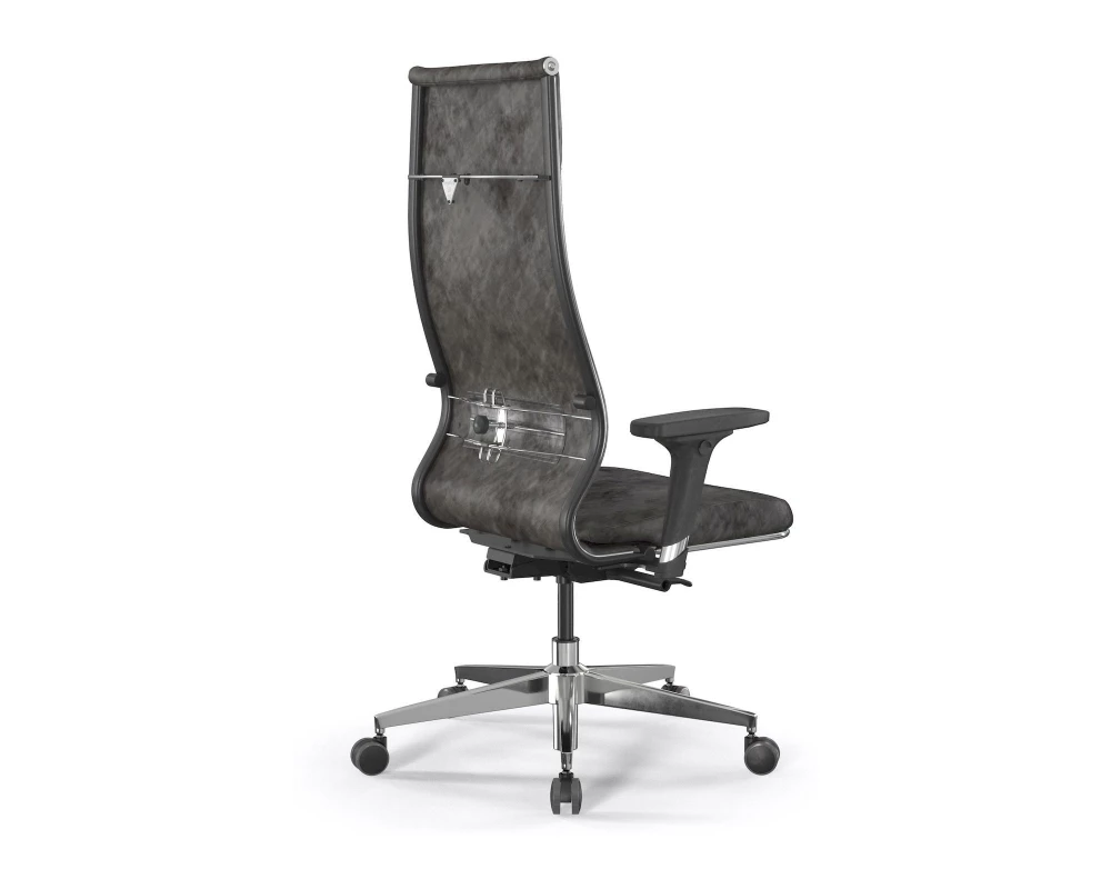 Кресло SynchroSit 10 L1-142D M24.B22.G18.W03 Велюр, Темно-серый