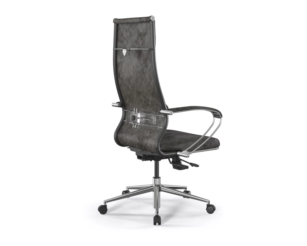 Кресло SynchroSit 10 L1-142K M18.B23.G18.W02 Велюр, Темно-серый