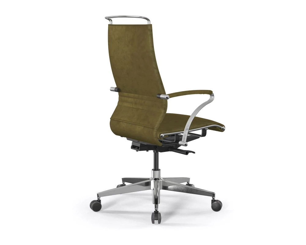 Кресло SynchroSit Well B2-195K M24.B22.G18.W03 Велюр, Оливковый