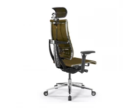 Кресло Y 4DF B2-12D M26.B35.G25.W04 Велюр, Оливковый images