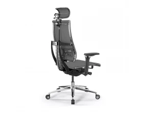 Кресло Y 4DF B2-5D M26.B35.G25.W04 Сетка, Серый/Темно-серый images