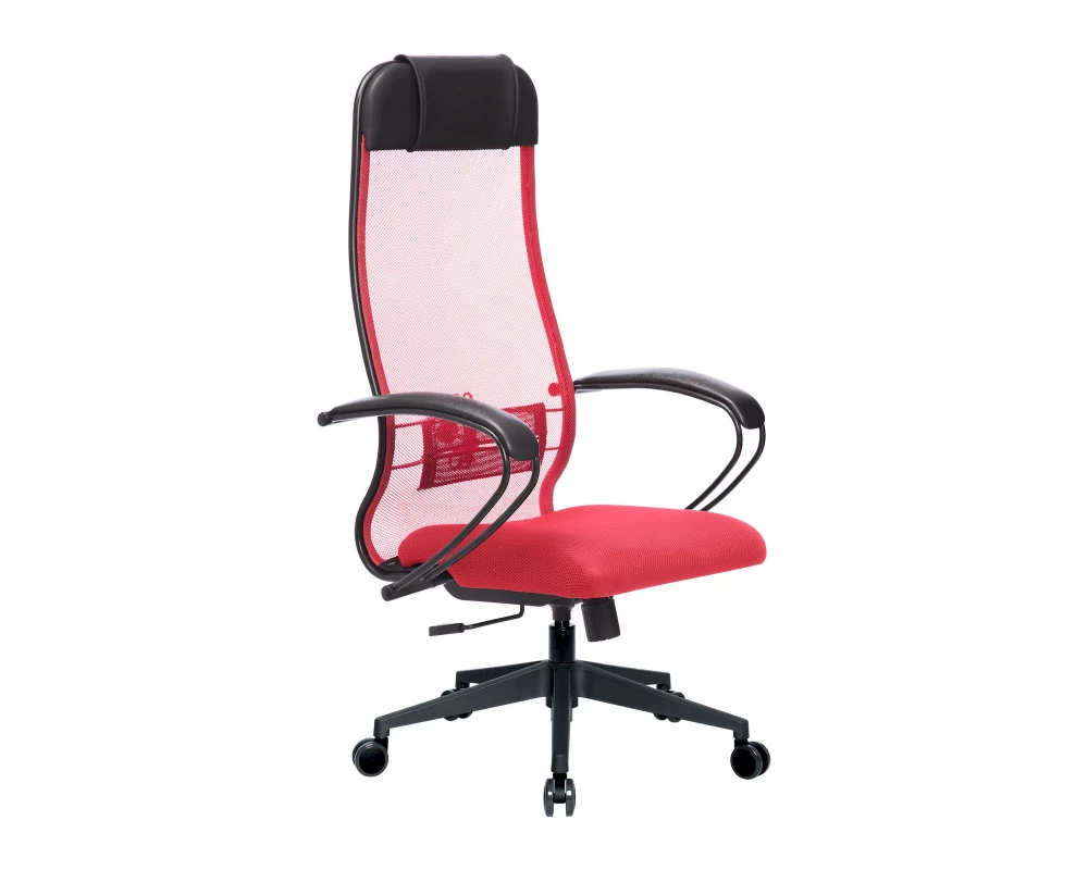 Кресло МЕТТА-11 MPRU подл.130/осн.002 Сетка, Красный