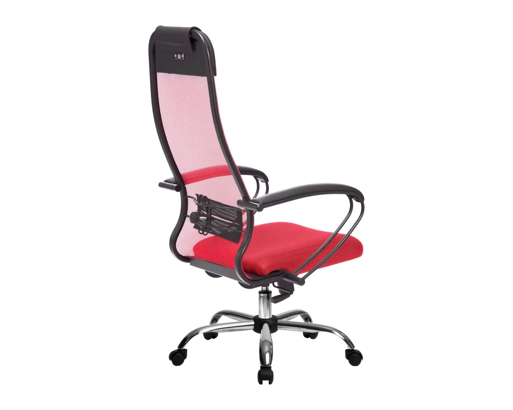 Кресло МЕТТА-11 MPRU подл.130/осн.003 Сетка, Красный