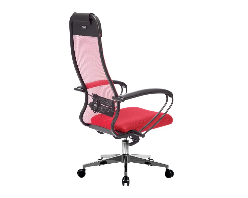 Кресло МЕТТА-11 MPRU подл.130/осн.004 Сетка, Красный