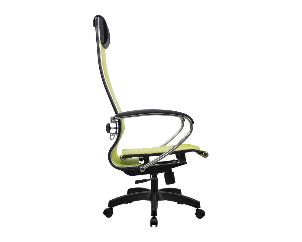 Кресло МЕТТА-12 MPRU подл.131/осн.001 Сетка, Зеленый