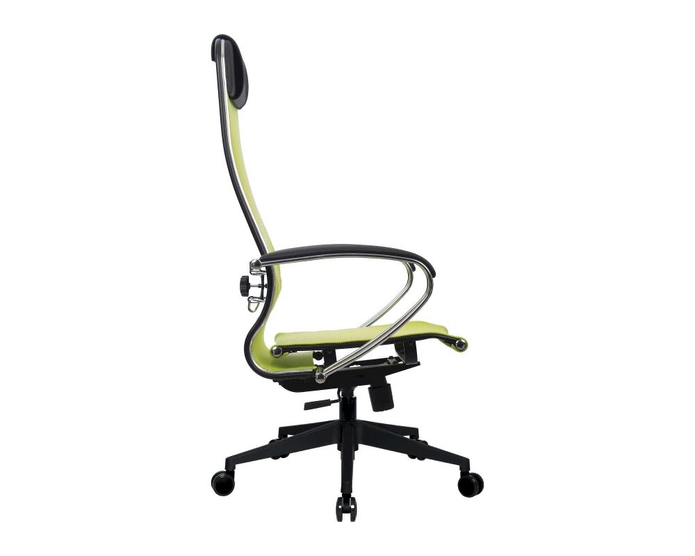 Кресло МЕТТА-12 MPRU подл.131/осн.002 Сетка, Зеленый