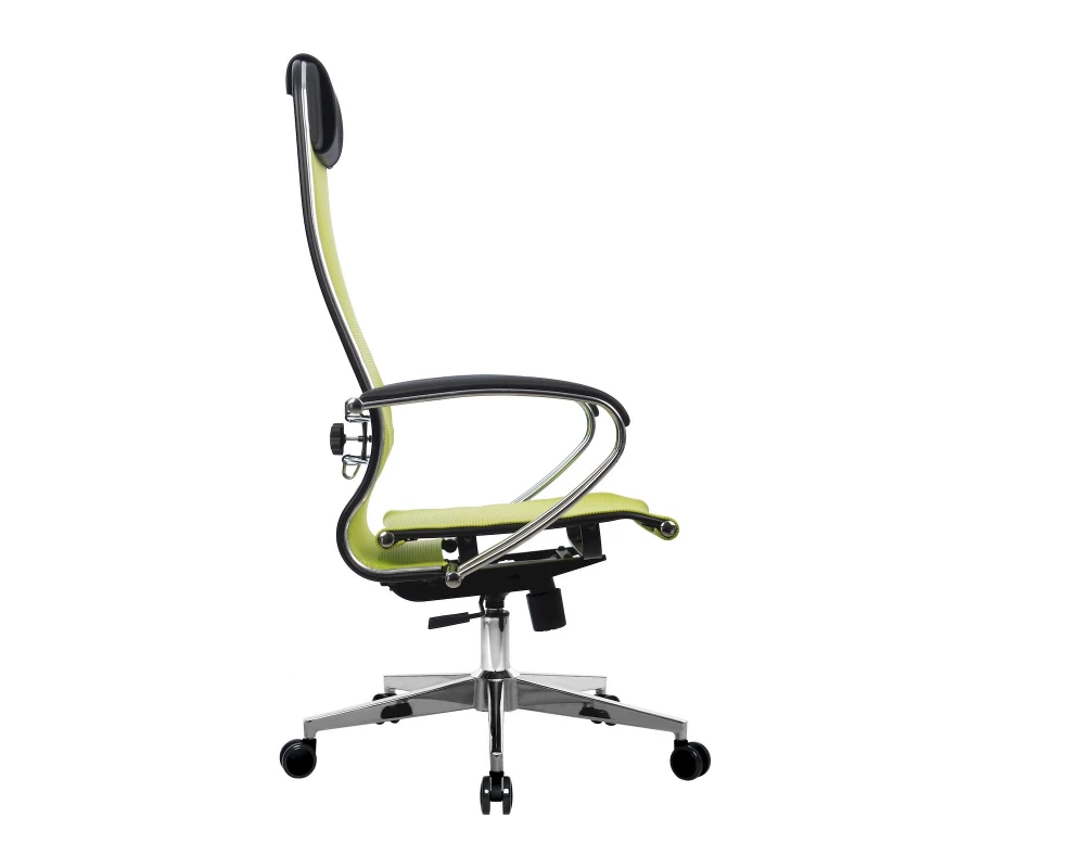 Кресло МЕТТА-12 MPRU подл.131/осн.004 Сетка, Зеленый