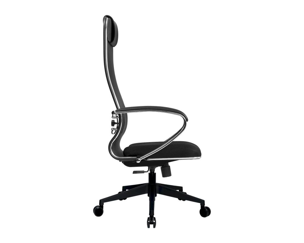 Кресло МЕТТА-15 MPRU подл.131/осн.002 Сетка, Черный