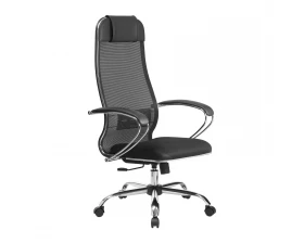 Кресло МЕТТА-15 MPRU подл.131/осн.003 Сетка, Черный images