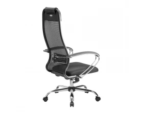 Кресло МЕТТА-15 MPRU подл.131/осн.003 Сетка, Черный images