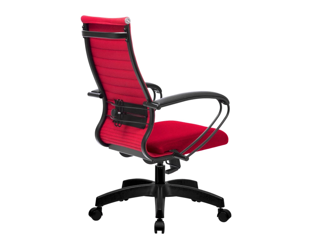 Кресло МЕТТА-19 MPRU подл.130/осн.001 Сетка, Красный